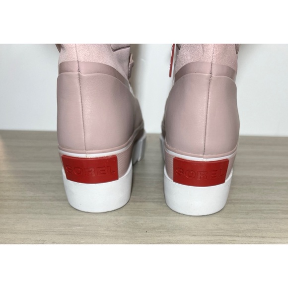 NEW Sorel Joan of Arctic Next Boots faux fur Pink Size 10 - Picture 9 of 13